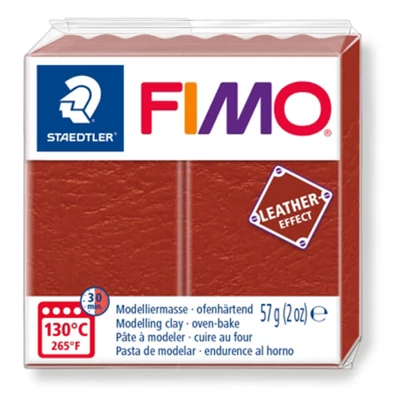 FIMO Leather Effect plastilină care se întărește la coacere 57 g - rugină (8010-749)