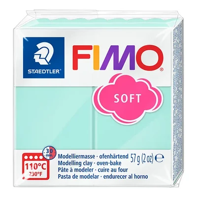 FIMO Soft plastilină care se întărește la coacere , 57 g - menta pastelata (8020-505)