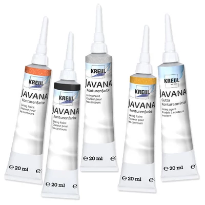 Contur de mătase Javana, gutta , 20 ml - în diverse culori