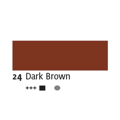 Kreul Solo Goya vopsea acrilică, 100 ml - 24, dark brown