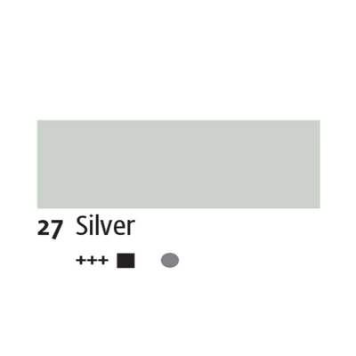 Kreul Solo Goya vopsea acrilică, 100 ml - 27, silver