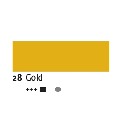 Kreul Solo Goya vopsea acrilică, 100 ml - 28, gold