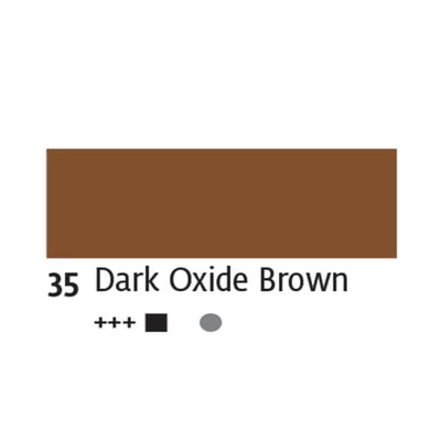 Kreul Solo Goya vopsea acrilică, 100 ml - 35, dark oxide brown