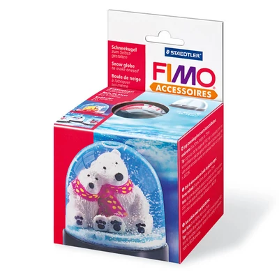 Baza glob de zapada Fimo - rotundă, 9x7,5 cm