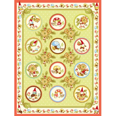 Promoție!Material patchwork - InTheBeginning -  Better Gnomes and Gardens 8HDB3 Panel, 90cm