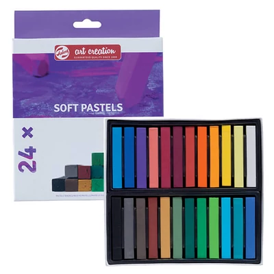 Set crete pastel uscat Talens Art Creation, 24 buc