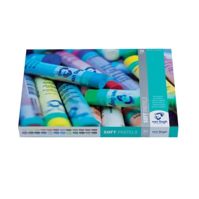 Set crete pastel uscat Talens Van Gogh, 24 buc