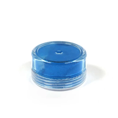 Pudră colorantă pigmentată cu efect de rășină sintetică, 3 g - albastru regal cu efect sidef