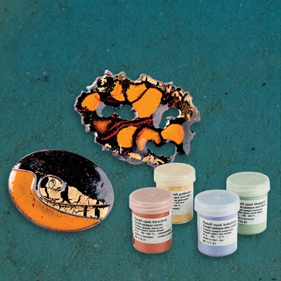 Pulbere cloisonne pulbere de email, 45 g - verde paun transparent
