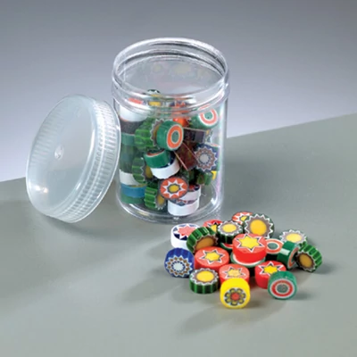 Piese de sticla Millefiori - 8-10 mm, 40 g