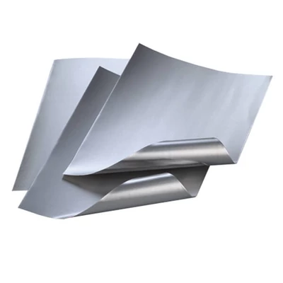 Folie de aluminiu, 0,07 mm, 3 bucăți - argint