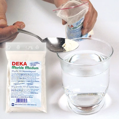 Vopsea pentru marmorare  Deka Marble 50 g - médium
