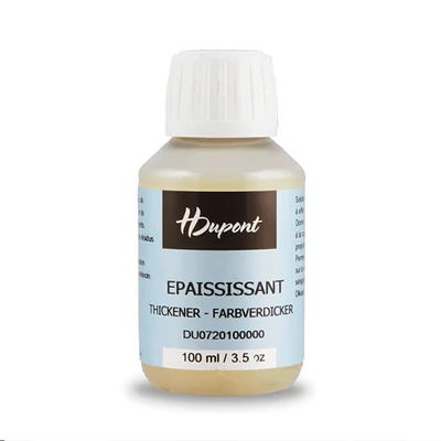 H Dupont Classique aditiv pentru vopsea de mătase fixatoare de vapori, agent de îngroșare, Epaississant, Gros, 100 ml