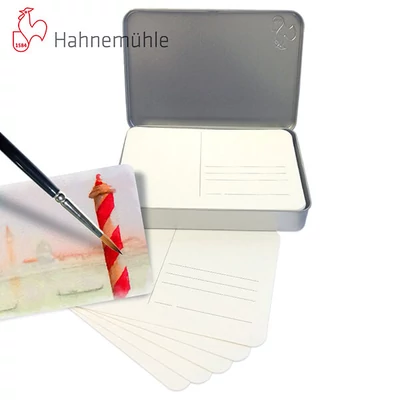 Hahnemühle Watercolour Postcards cărți poștale din hârtie acuarelă, 230 g, 10,5x14,8 cm, 30 buc - rugoase
