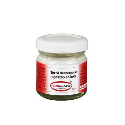 Adeziv decoupage pentru textile HobbyArtist - 40 ml