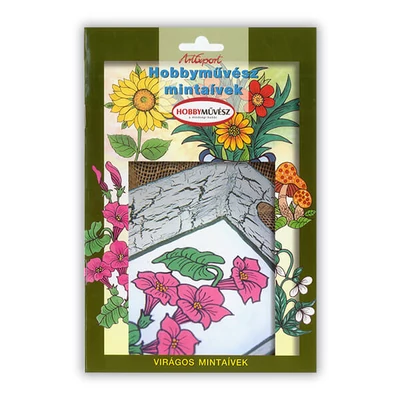 Foaie cu modele hobby - floral