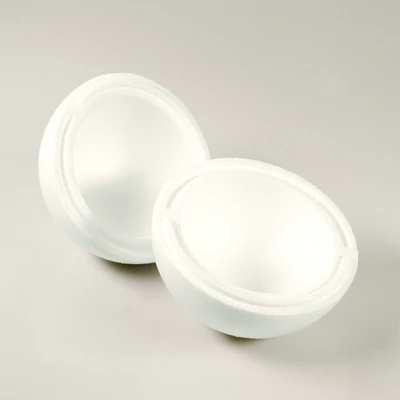 Sfera Hungarocell (styrofoam) - 15 cm, se poate deschide