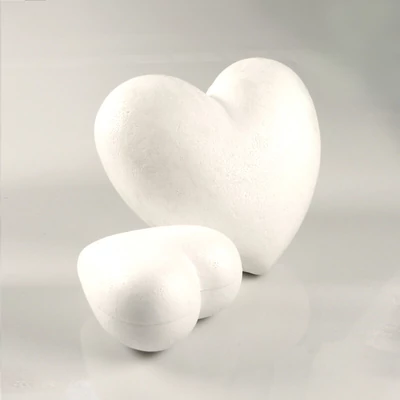 Inimă Hungarocell (styrofoam) - 11 cm