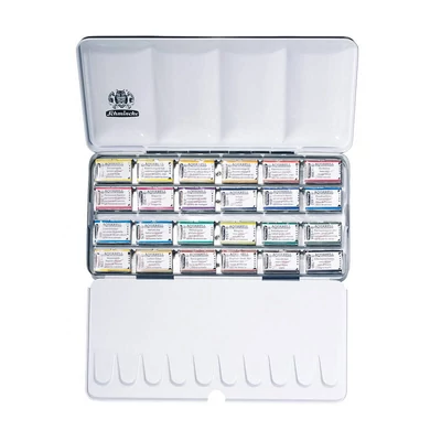 Set culori acuarelă Schmincke Horadam - în recipiente 24x1/1