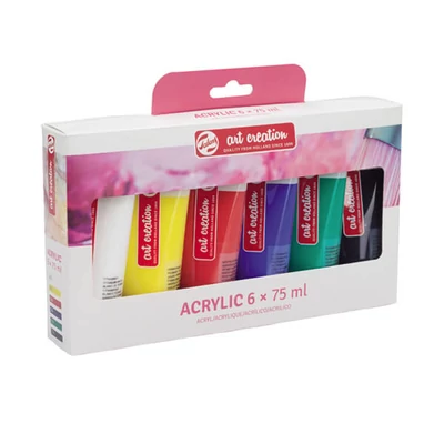 Talens Art Creation set vopsea acrilică - 6x75 ml