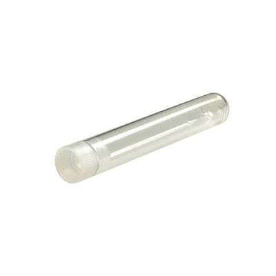 Tub din plastic, suport perle, 1,2x7,5 cm