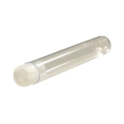Tub de plastic, suport de margele, 1,6x10 cm