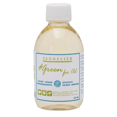 Sennelier Green  for oil solvent (prietenos cu mediul) - 250 ml
