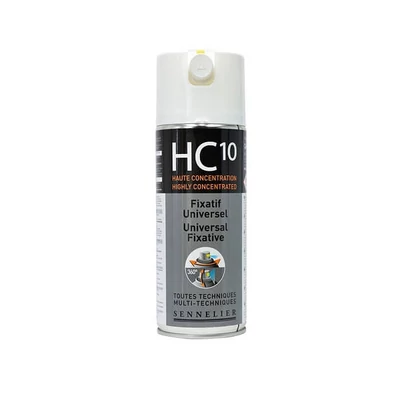 Sennelier HC10 lac universal fixativ/protector spray, 400 ml