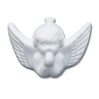 Figurină Hungarocell (styrofoam), înger - 6x9 cm