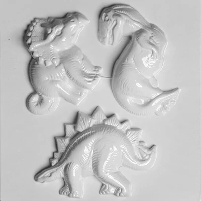 Matriță   plastic HobbyArtist - dinos, 3 buc