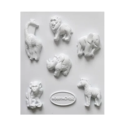 Matriță   plastic HobbyArtist - animale sălbatice, 6 buc