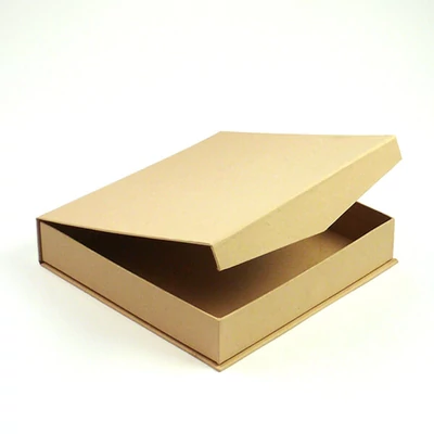Cutie hârtie mache , servetel - 19x19x4 cm, inchidere magnetica