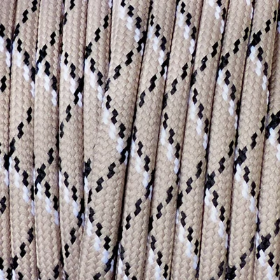 Paracord 550, în metri, 4 mm - camo pământ întunecat