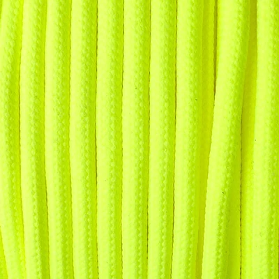 Paracord 550, în metri, 4 mm - verde fluor