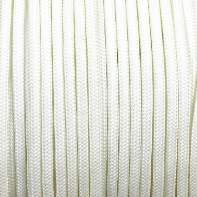 Paracord 350, în metri, 3 mm, sintetic - alb