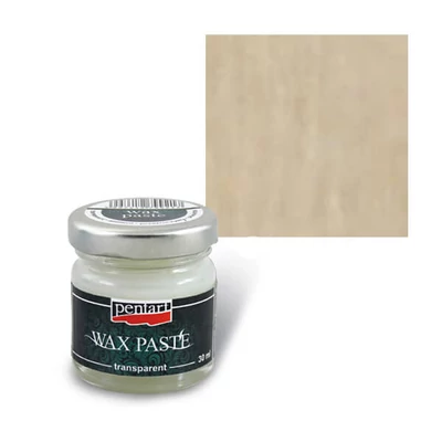 Pastă de ceară Pentart, 30 ml - incoloră