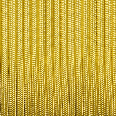 Paracord 350, în metri, 3 mm - metal auriu