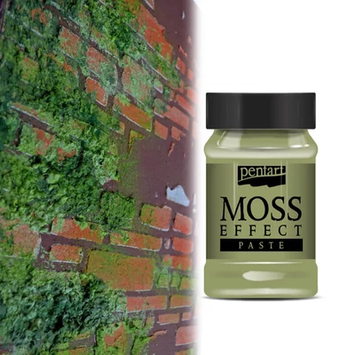 Pentart, pastă cu efect de mușchi, 100 ml - verde deschis