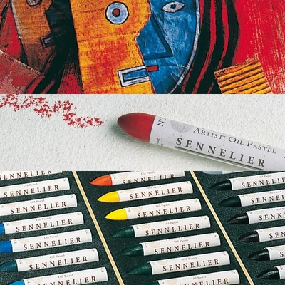 Cretă pastel uleios Sennelier  - 236, coral