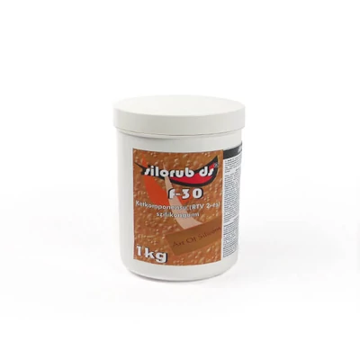 Cauciuc siliconic bicomponent (RTV-2) pentru fabricarea matrițelor, Silorub DS - F-30, 1000 g