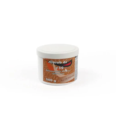 Cauciuc siliconic bicomponent (RTV-2) pentru fabricarea matrițelor, Silorub DS - F-30, 500 g