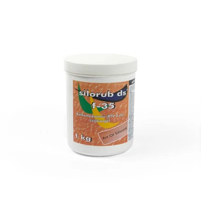 Cauciuc siliconic bicomponent (RTV-2) pentru fabricarea matrițelor, Silorub DS - F-35, 1000 g