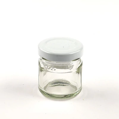 Borcan de sticlă cu capac - 40 ml