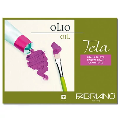 Bloc pentru pictură în ulei Fabriano  Tela, 300 g - 30x40 cm