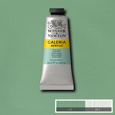 Winsor&amp;Newton Galeria vopsea acrilică, 60 ml - 435, pale olive