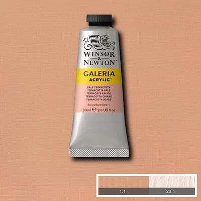 Winsor&amp;Newton Galeria vopsea acrilică, 60 ml - 437, pale terracotta