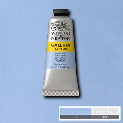 Winsor&amp;Newton Galeria vopsea acrilică, 60 ml - 446, powder blue