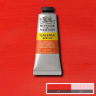 Winsor&amp;Newton Galeria vopsea acrilică, 60 ml - 682, vermilion hue