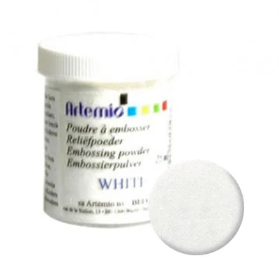 Pudră embossing - albă