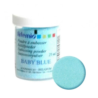 Pudră embossing - albastru bebe